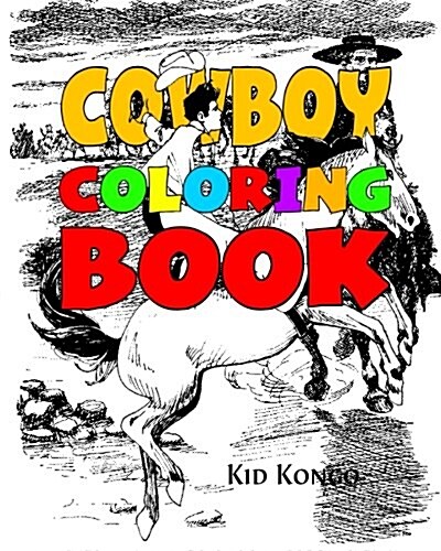 Cowboy Coloring Book (Paperback)