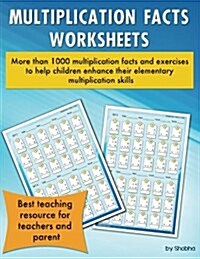 Multiplication Facts Math Worksheet Practice Arithmetic Workbook with Answers: Daily Practice Guide for Elementary Students (Paperback)