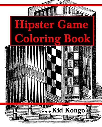 Hipster Games Coloring Book (Paperback)