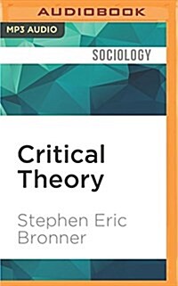 Critical Theory: A Very Short Introduction (MP3 CD)