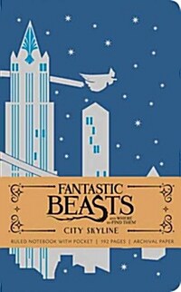 FANTASTIC BEASTS AND WHERE TO FIND THEM: CITY SKYLINE HARDCOVER RULED NOTEBOOK (Book)