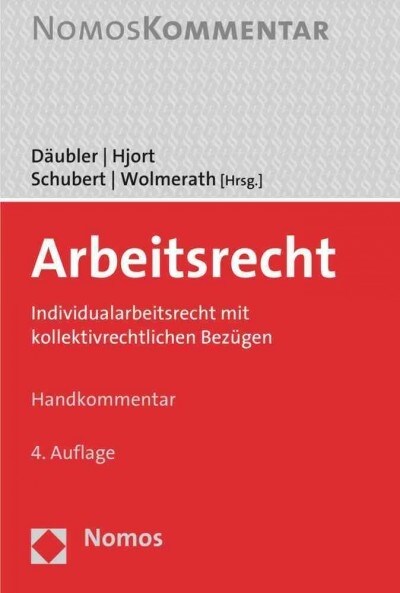 Arbeitsrecht: Individualarbeitsrecht Mit Kollektivrechtlichen Bezugen (Hardcover, 4)