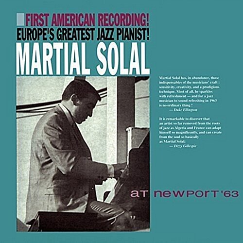 [수입] Martial Solal - At Newport 63