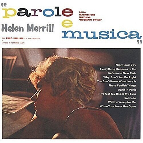 [수입] Helen Merrill - Parole E Musica