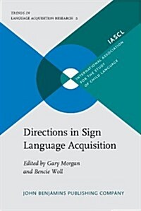 Directions in Sign Language Acquisition (Hardcover)