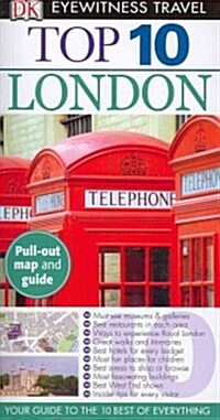 Eyewitness Travel Top 10 London (Paperback, Map, RE)