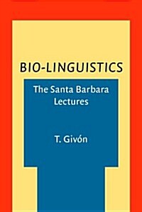 Bio-linguistics (Paperback)