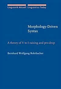 Morphology-driven Syntax (Hardcover)