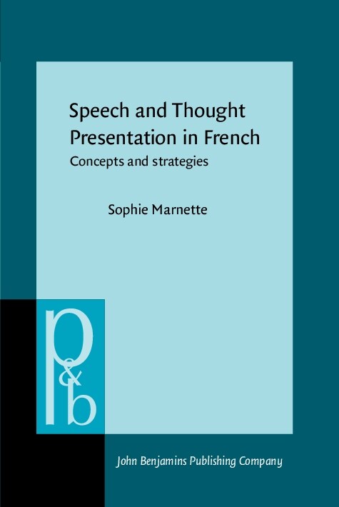 Speech and Thought Presentation in French (Hardcover)