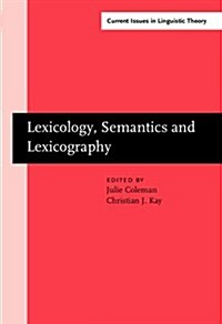 Lexicology, Semantics and Lexicography (Hardcover)