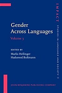 Gender Across Languages (Paperback)