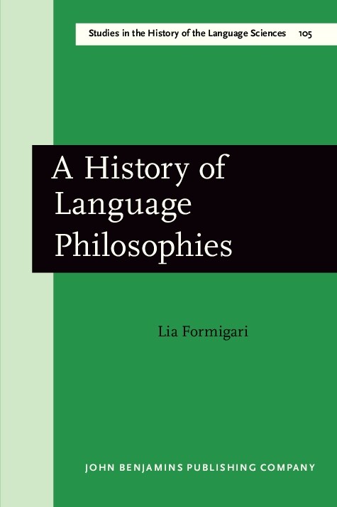 A History of Language Philosophies (Paperback)