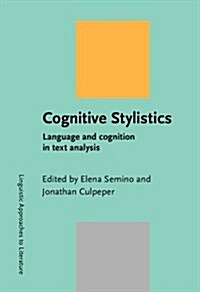 Cognitive Stylistics (Hardcover)
