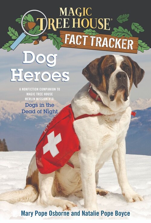 [중고] Magic Tree House FACT TRACKER #24 : Dog Heroes (Paperback)