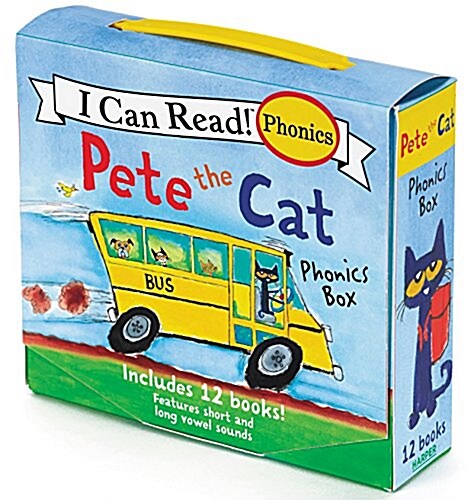 I Can Read Phonics : Pete the Cat Phonics Fun! Boxed Set (Paperback 12권)