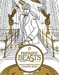 Fantastic Beasts and Where to Find Them: Magical Characters and Places Coloring Book (Paperback)