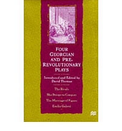 Four Georgian and Pre-Revolutionary Plays (Hardcover)