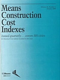 Means Construction Cost Indexes 2000 (Paperback)
