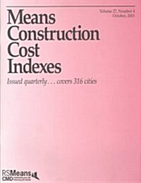 Means Construction Cost Indexes 2001 (Paperback)