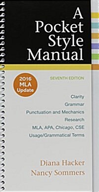 A Pocket Style Manual (Spiral, 2016 MLA Update)
