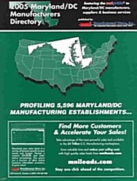 2005 Maryland/D.C. Manufacturers Directory (Paperback)