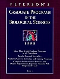 Petersons Graduate Programs in the Biological Sciences 1998 (Paperback, 32th)