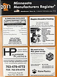 2011 Minnesota Manufacturers Register (Paperback)