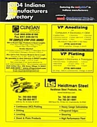 2004 Indiana Manufacturers Directory (Paperback)