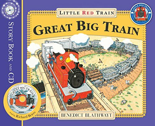 The Great Big Little Red Train (Paperback + CD)