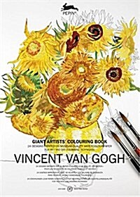 Van Gogh : Giant Artists Colouring Book (Paperback)