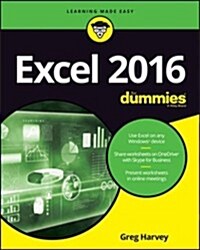 Excel 2016 For Dummies (Paperback)