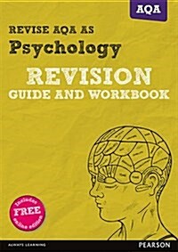 Pearson REVISE AQA AS level Psychology Revision Guide and Workbook inc online edition - 2023 and 2024 exams (Package)