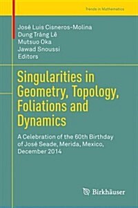 Singularities in Geometry, Topology, Foliations and Dynamics: A Celebration of the 60th Birthday of Jos?Seade, Merida, Mexico, December 2014 (Hardcover, 2017)