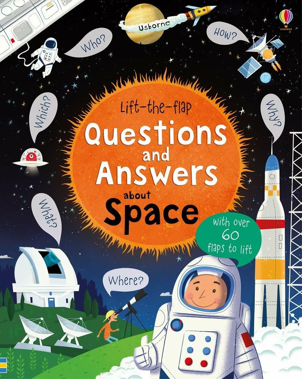 Lift-the-flap Questions and Answers about Space (Board Book)