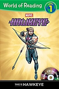 [중고] World of Reading : This is Hawkeye (Level 1) (Paperback + CD)