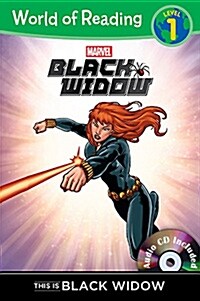 World of Reading : This is Black Widow (Level 1) (Paperback + CD)