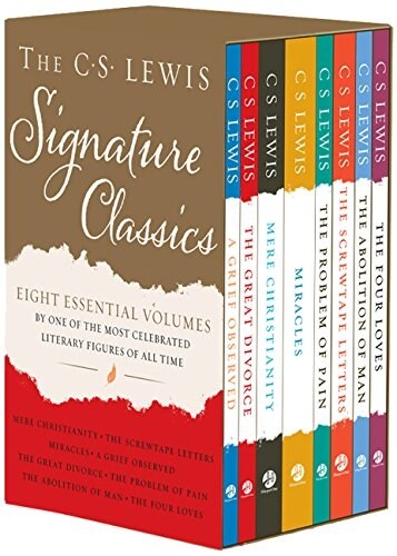 The C. S. Lewis Signature Classics (8-Volume Box Set): An Anthology of 8 C. S. Lewis Titles: Mere Christianity, the Screwtape Letters, Miracles, the G (Paperback)