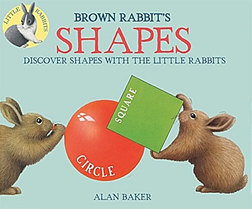 Brown Rabbits Shapes (Paperback)