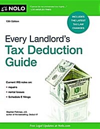 [중고] Every Landlord‘s Tax Deduction Guide (Paperback)