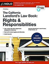 The California Landlords Law Book: Rights & Responsibilities (Paperback, 17)