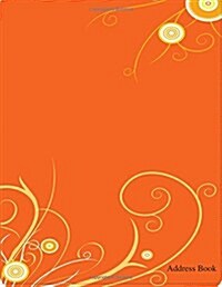 Address Book: Orange (Paperback)