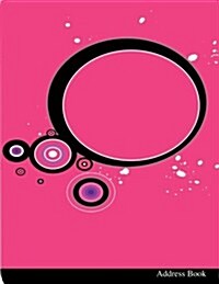 Address Book: Circles in Pink (Paperback)