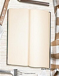 Blank Cookbook: Notepad 11 (Paperback)
