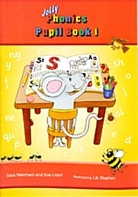 Jolly Phonics Pupil Book 1 : in Precursive Letters (British English edition) (Paperback, Colour edition)