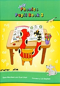 Jolly Phonics Pupil Book 3 : in Precursive Letters (British English edition) (Paperback, Colour edition)