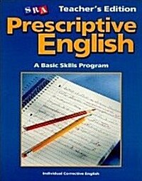 Prescriptive English C : Teachers Edition