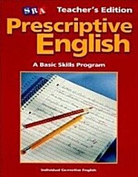 Prescriptive English D: Teachers Edition