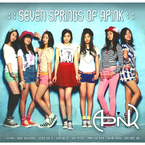 [중고] 에이핑크 - 미니 1집 Seven Springs Of Apink [재발매]