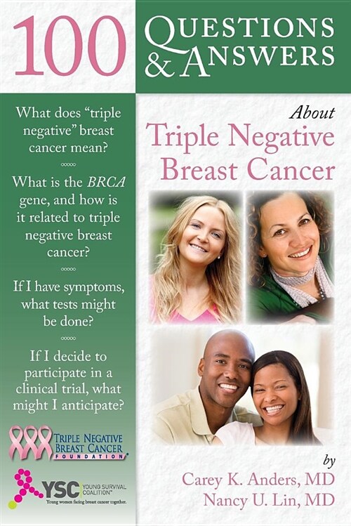 100 Questions & Answers about Triple Negative Breast Cancer (Paperback)
