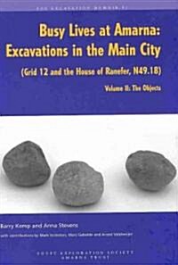 Busy Lives at Amarna: Excavations in the Main City (Grid 12 and the House of Ranefer, N49.18). Volume II: The Objects (Paperback)